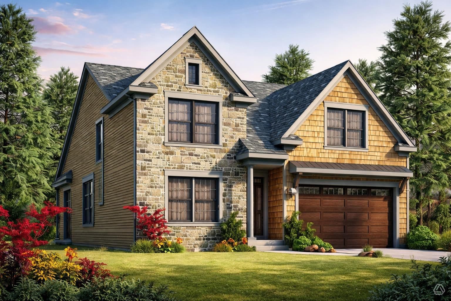 The Albany — exterior rendering