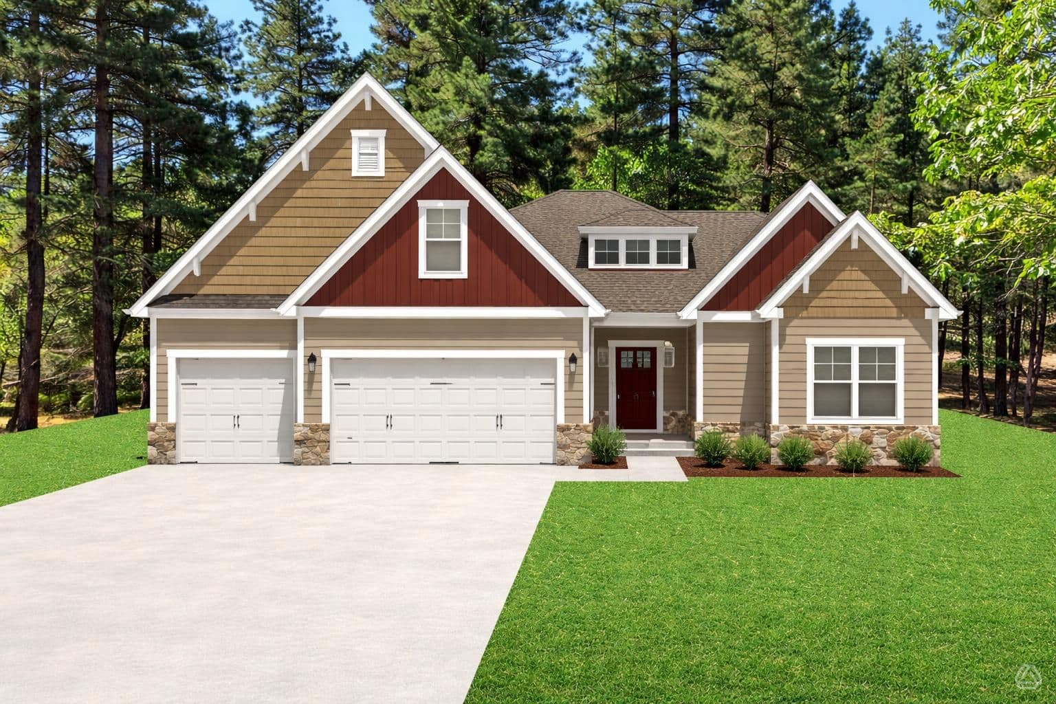The Berkshire — exterior rendering