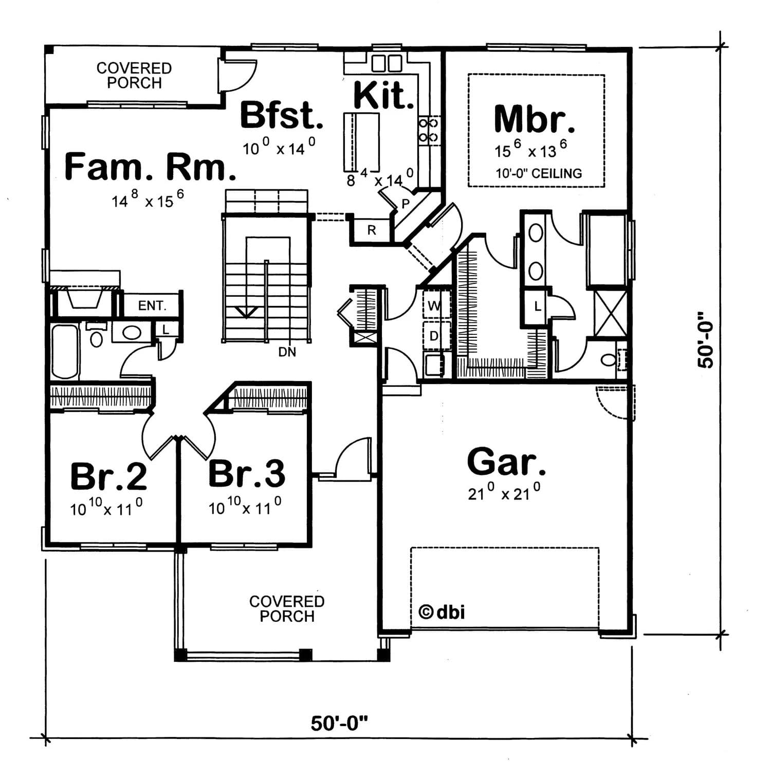 The Concord — floor plan
