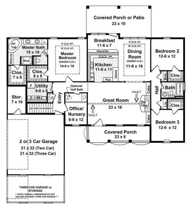 The Manchester — floor plan